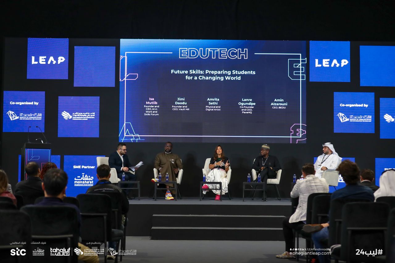 LEAP, Riyadh — Future Skills panel